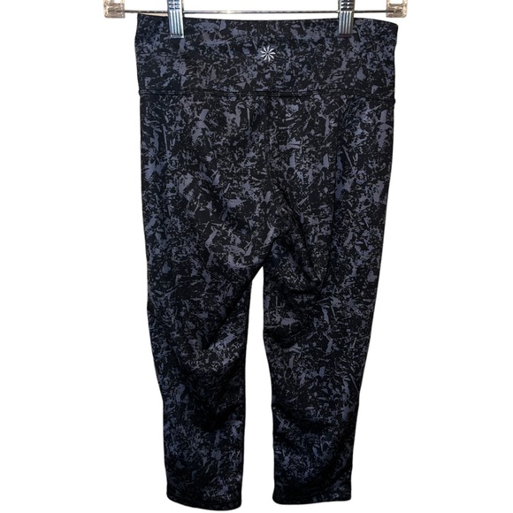 Athleta Reversible Woodlands Chaturanga Cropped Leggings - Picture 3 of 7